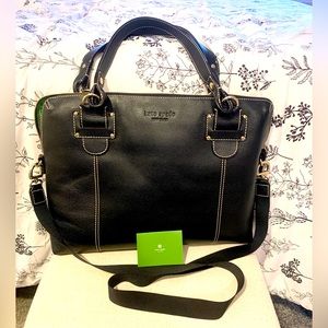 Brand New - Kate Spade purse laptop handbag Black